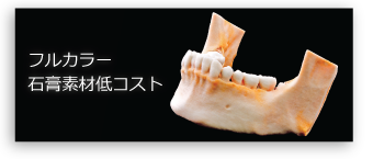 フルカラー石膏素材低コスト